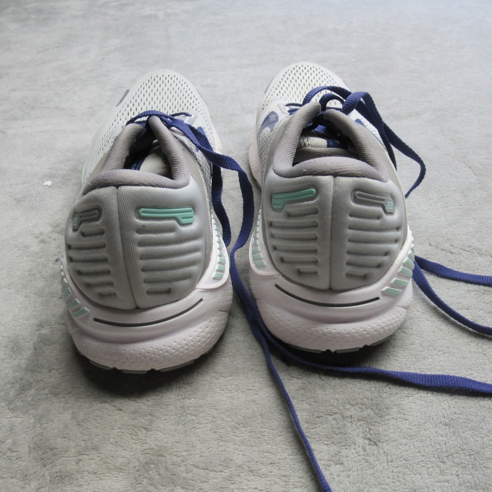 Brooks Women Running Shoes 7 B White Adrenaline GTS 22‎ Lightweight LIGHTLY USED - Picture 11 of 15